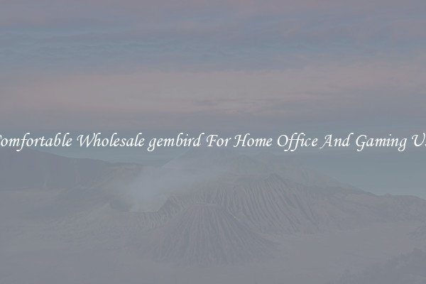 Comfortable Wholesale gembird For Home Office And Gaming Use