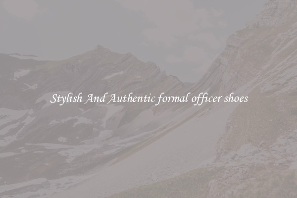 Stylish And Authentic formal officer shoes