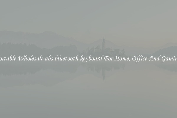 Comfortable Wholesale abs bluetooth keyboard For Home, Office And Gaming Use
