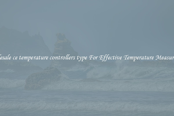 Wholesale ce temperature controllers type For Effective Temperature Measurement