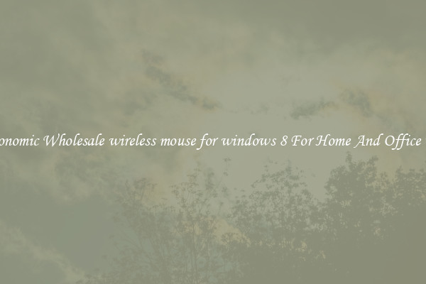 Ergonomic Wholesale wireless mouse for windows 8 For Home And Office Use.